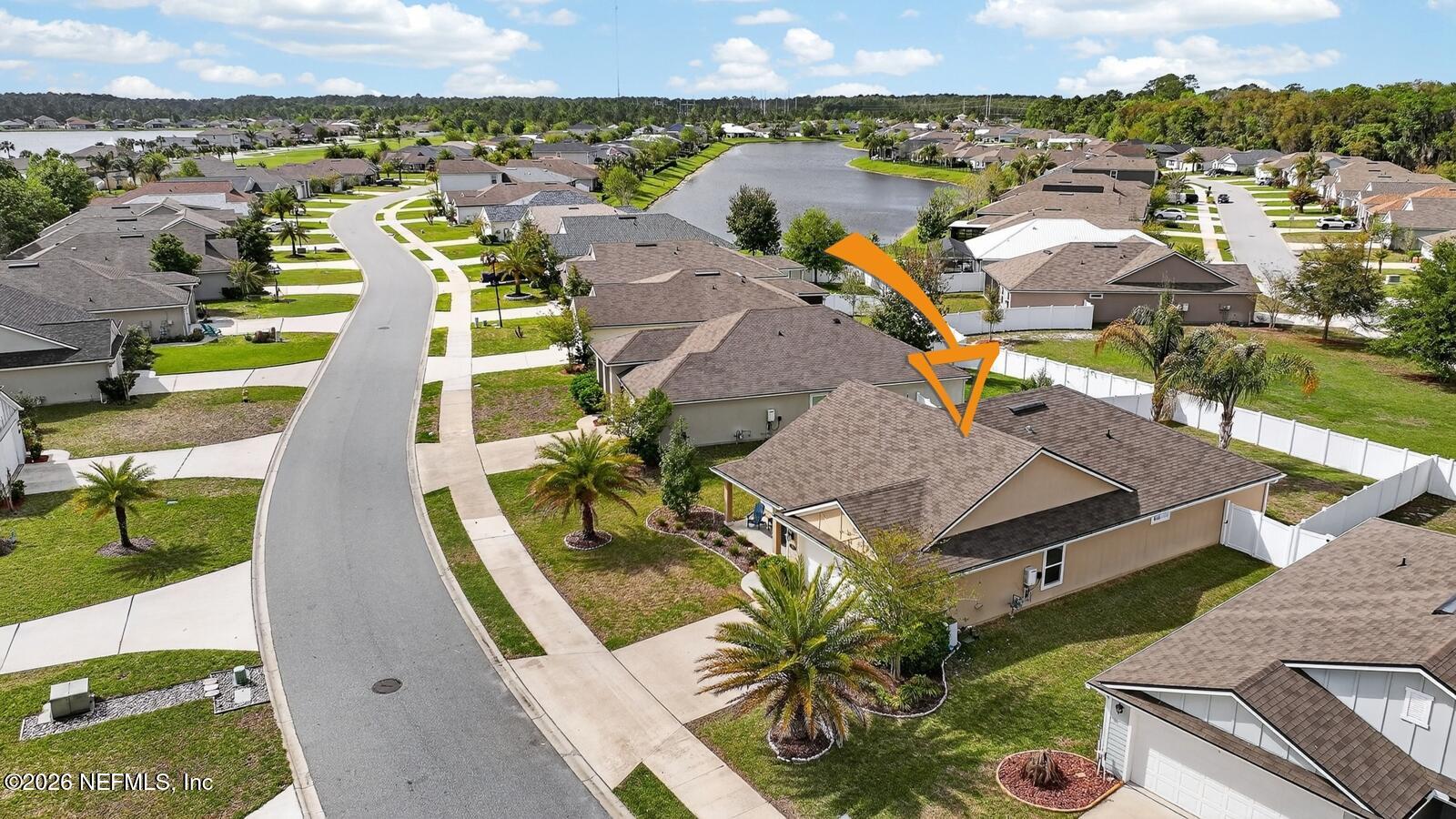 353 Green Turtle Lane St. Augustine, FL 32086 - Photo 46 of 48 an aerial view of residential houses with outdoor space