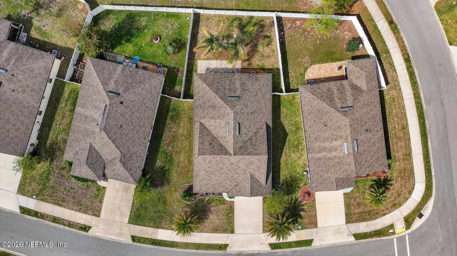 353 Green Turtle Lane St. Augustine, FL 32086 - Photo 47 of 48 an aerial view of a house with a garden