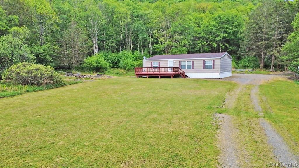 308 William Brown Road Fremont, NY 12741 - Photo 11 of 33 a view of a big yard with large trees