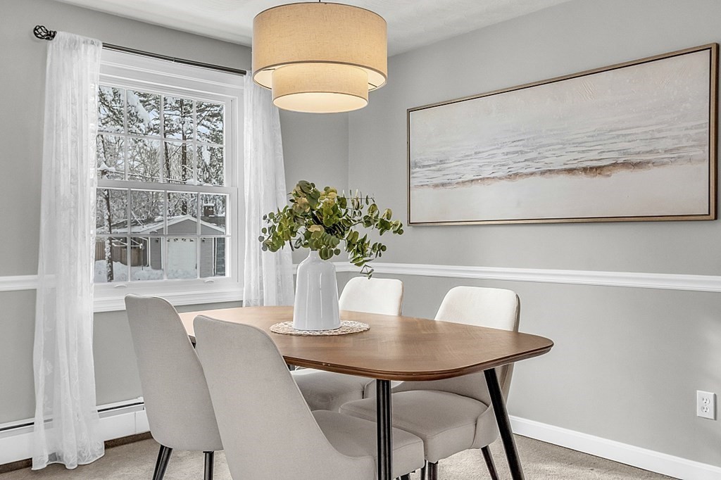 25 Ansie Road Chelmsford, MA 01824 - Photo 18 of 41 a dining room with furniture and window