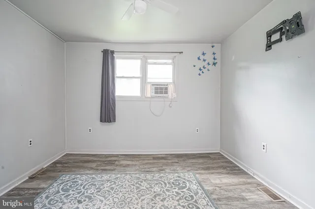 a view of a room with window