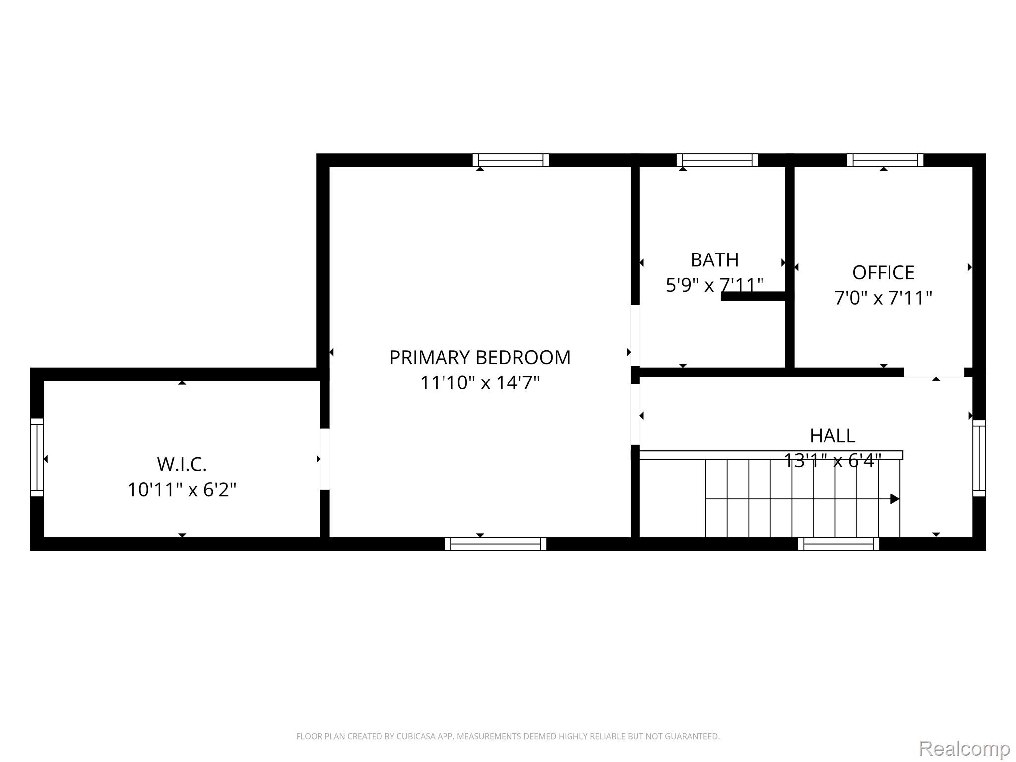 4444 Samoset Road Royal Oak, MI 48073 - Photo 35 of 36 Floor plan - Measurements are reliable, but not guaranteed.