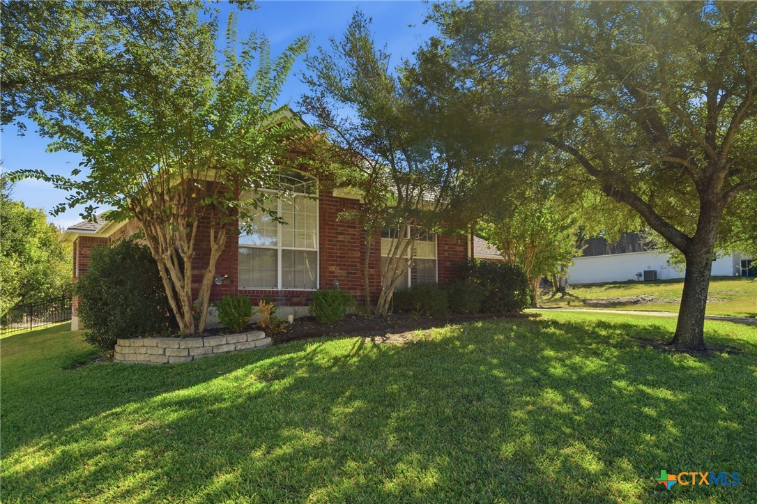 4703 Sunflower Lane Temple, TX 76502 - Photo 5 of 35 a view of a yard in front of a house with large trees