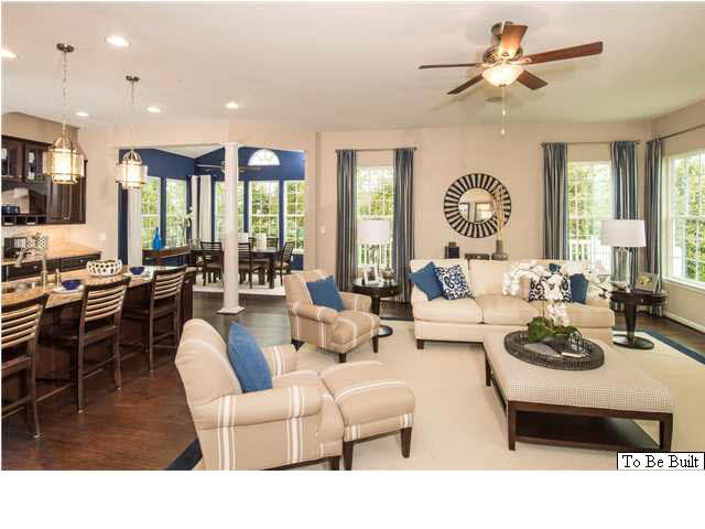 323 Ridgemont Road Ruckersville, VA 22968 - Photo 2 of 14 a living room with furniture a fireplace and a large window