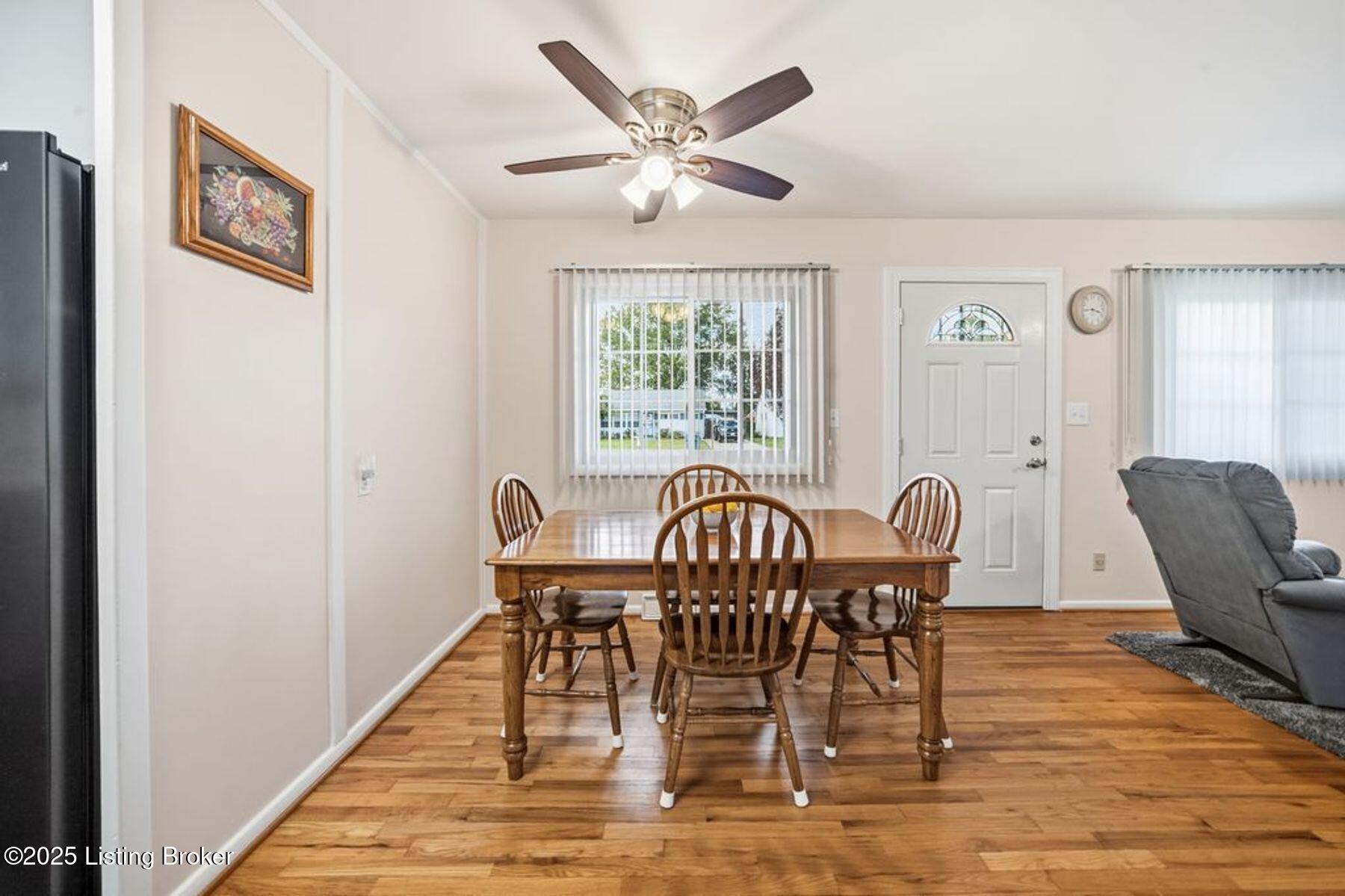 4804 Redstart Road Louisville, KY 40213 - Photo 6 of 24 Dining Room w/Hardwood Floors