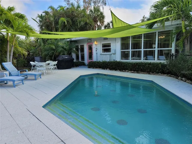 a view of outdoor space and yard