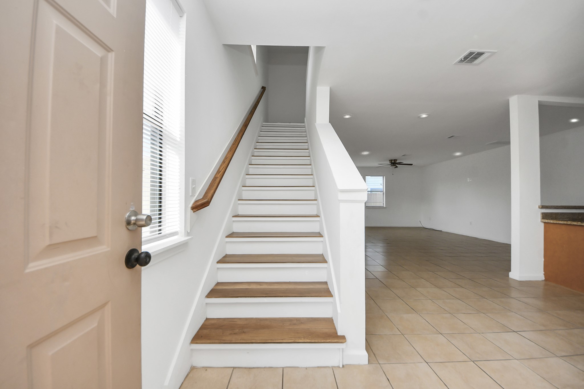 4327 Oak Ridge Drive, Unit A Pasadena, TX 77503 - Photo 2 of 20 a view of entryway and hall with wooden floor