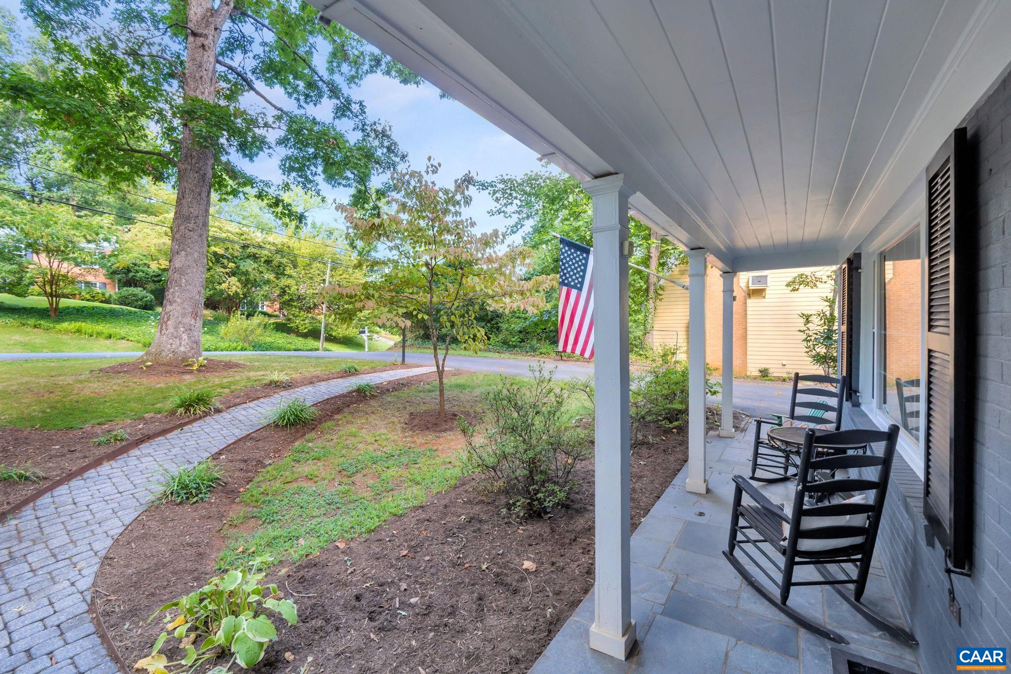 1717 Solomon Road Charlottesville, VA 22901 - Photo 7 of 41 a garden view with a seating space