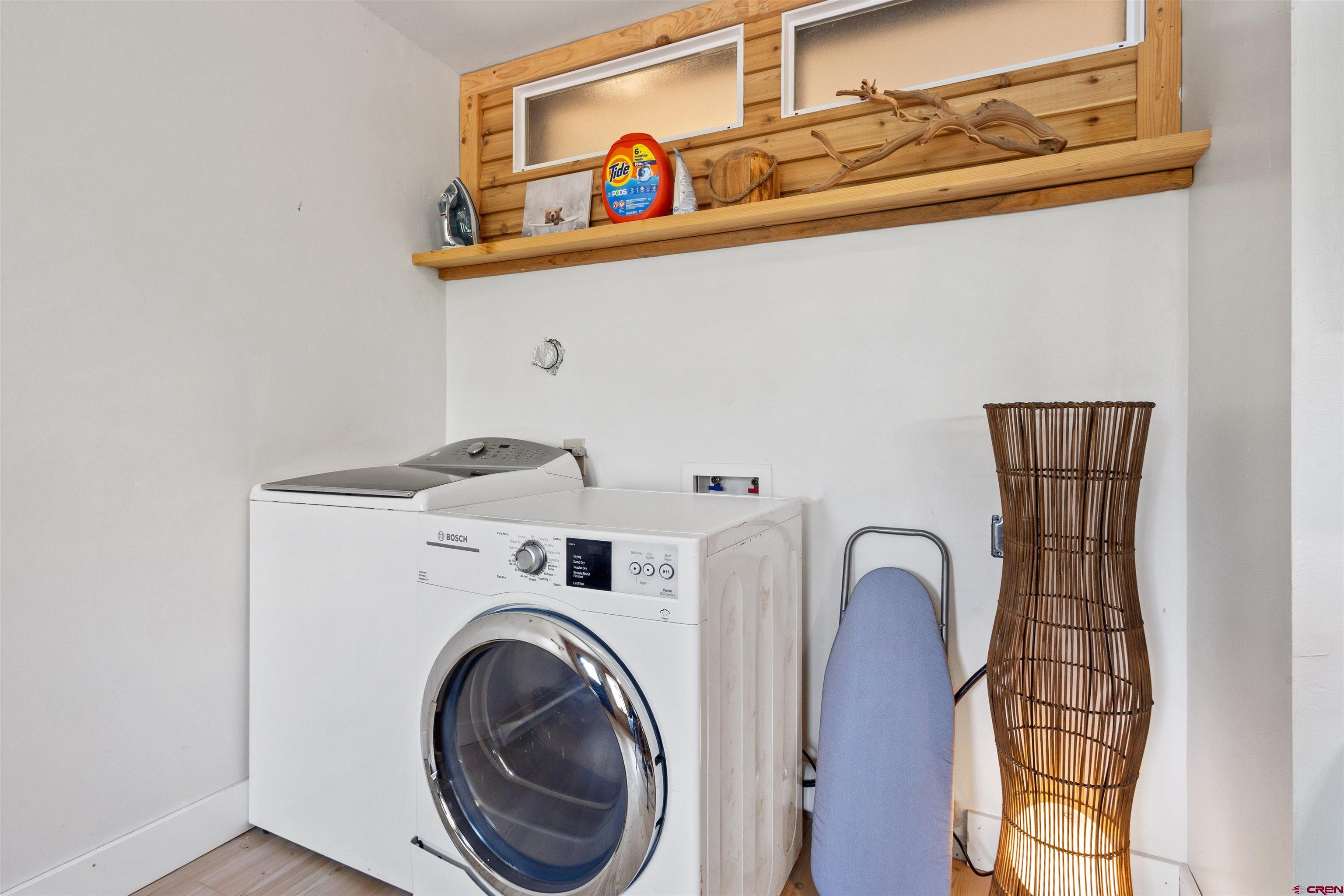 301 West 3rd Street Creede, CO 81130 - Photo 20 of 28 a utility room with dryer and washer