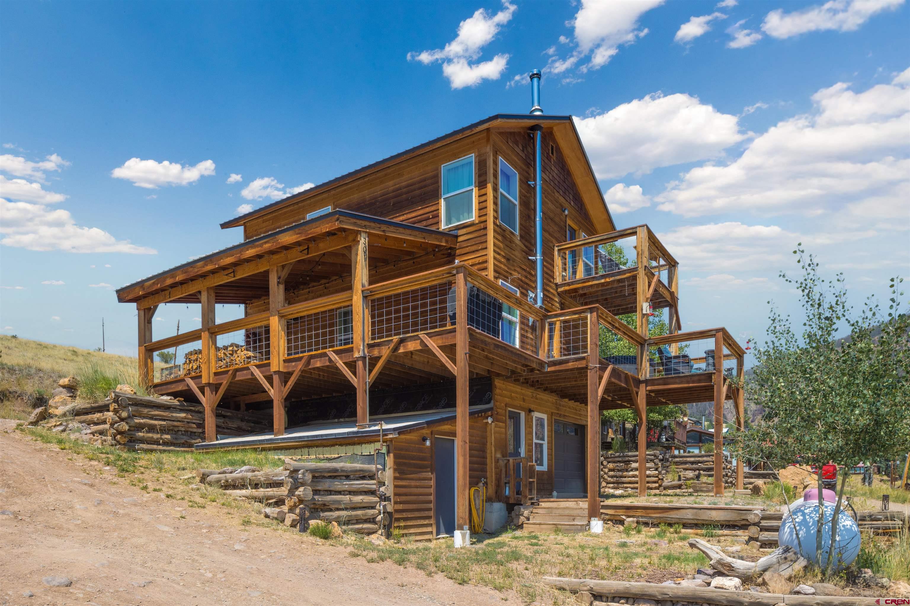 301 West 3rd Street Creede, CO 81130 - Photo 26 of 28 a front view of a house