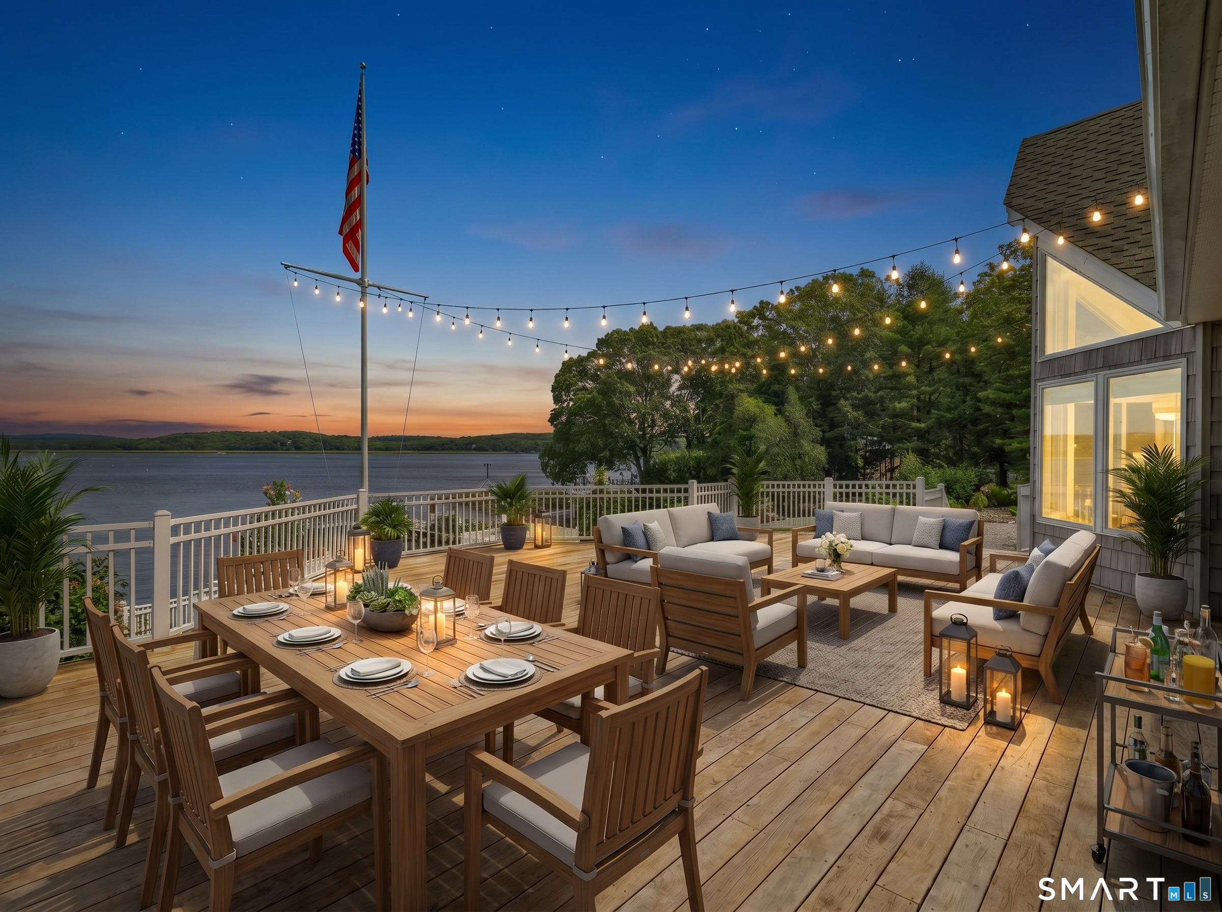 12 Rocky Point Road Old Saybrook, CT 06475 - Photo 22 of 28 a patio with table and chairs