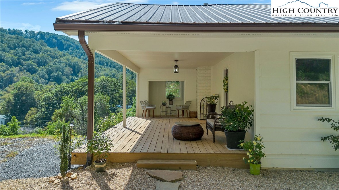 393 Carter Miller Road Todd, NC 28684 - Photo 9 of 48 a view of outdoor space yard patio and deck