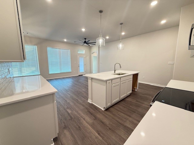 7809 Redbud Road Navasota, TX 77868 - Photo 18 of 18 a bathroom with a sink and a mirror