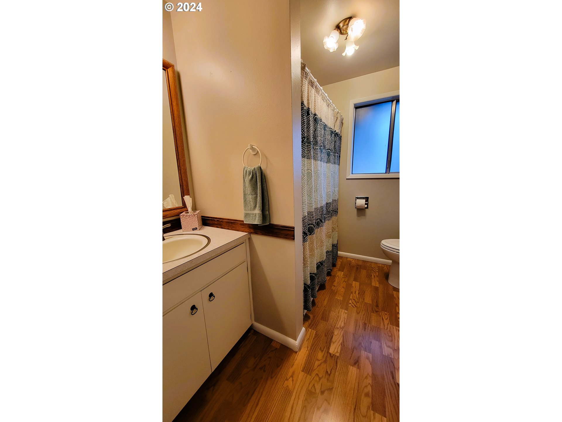 2564 Nova Street Springfield, OR 97477 - Photo 14 of 29 a bathroom with a sink a mirror and vanity