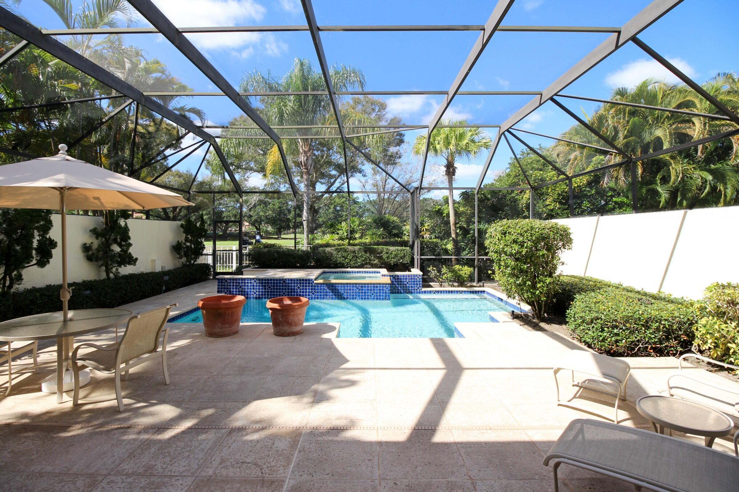 5637 Northwest 24th Terrace Boca Raton, FL 33496 - Photo 23 of 28 Patio, Pool & Spa