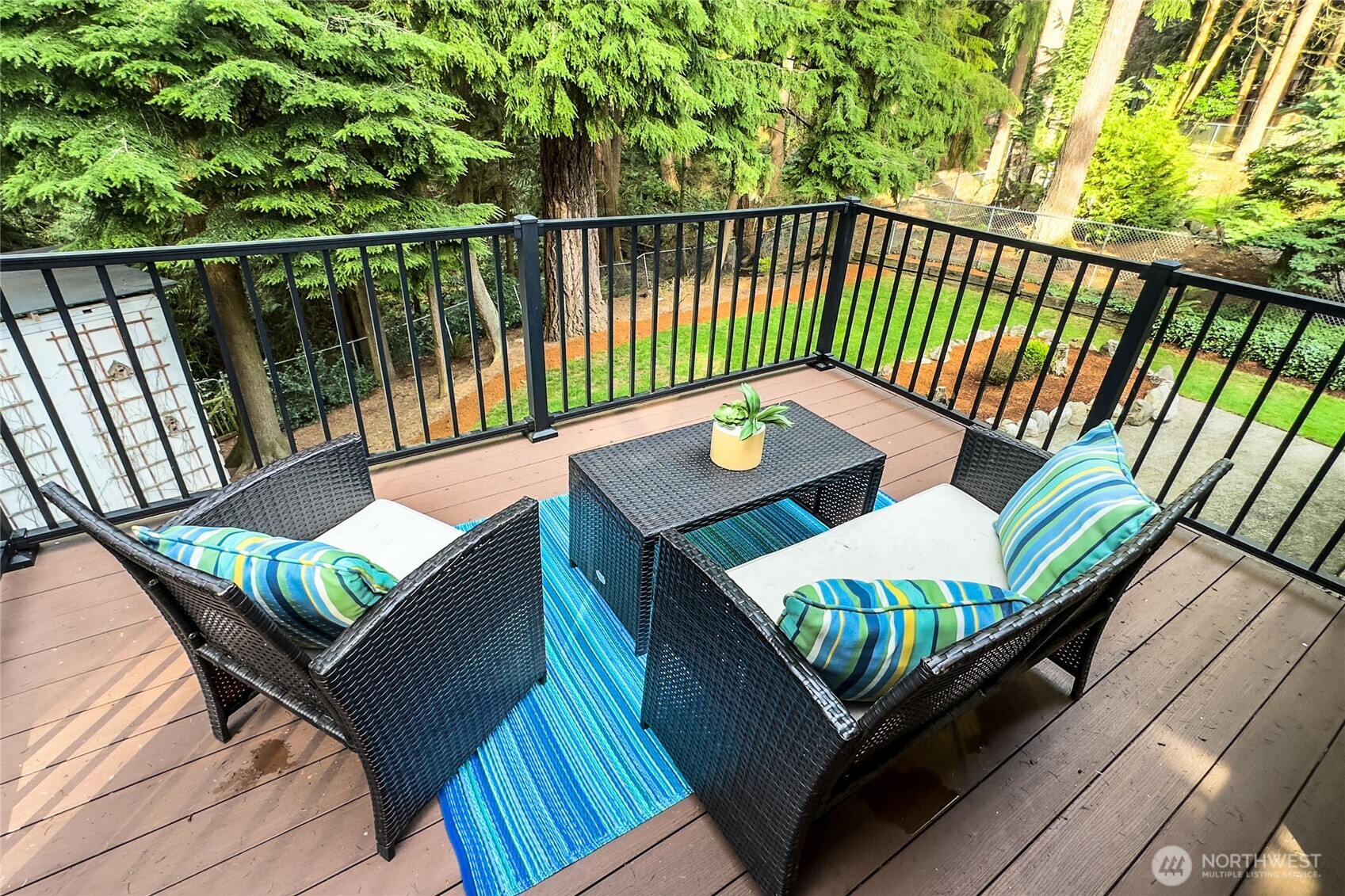 3113 198th Place Southeast Bothell, WA 98012 - Photo 22 of 32 a view of a balcony with chairs