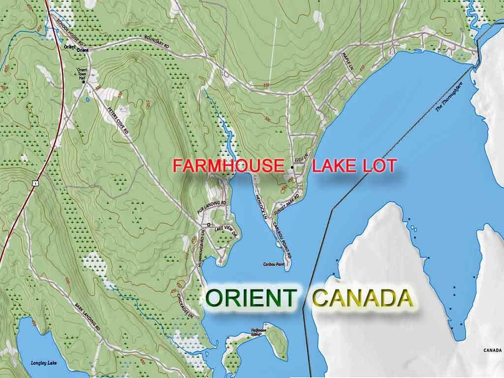 95 Sunset Park Road Orient, ME 04471 - Photo 7 of 66 map-lake-farmhouse-orient
