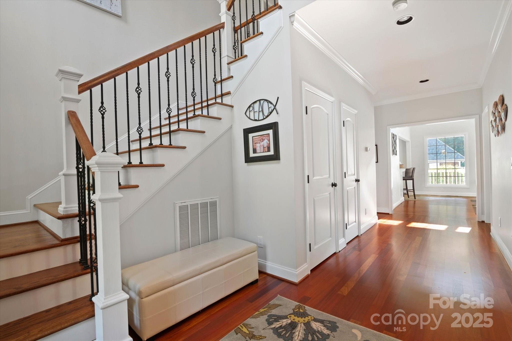 1421 Ashford Road Chester, SC 29706 - Photo 12 of 48 a view of entryway and hall with wooden floor