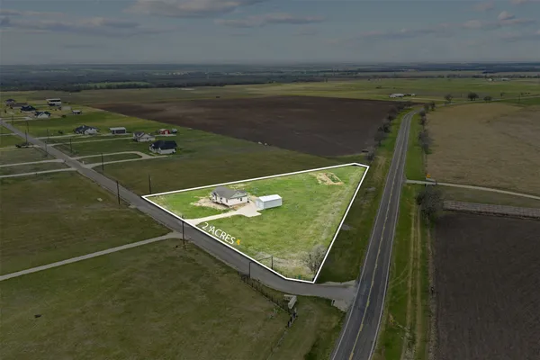 front view of house with a yard