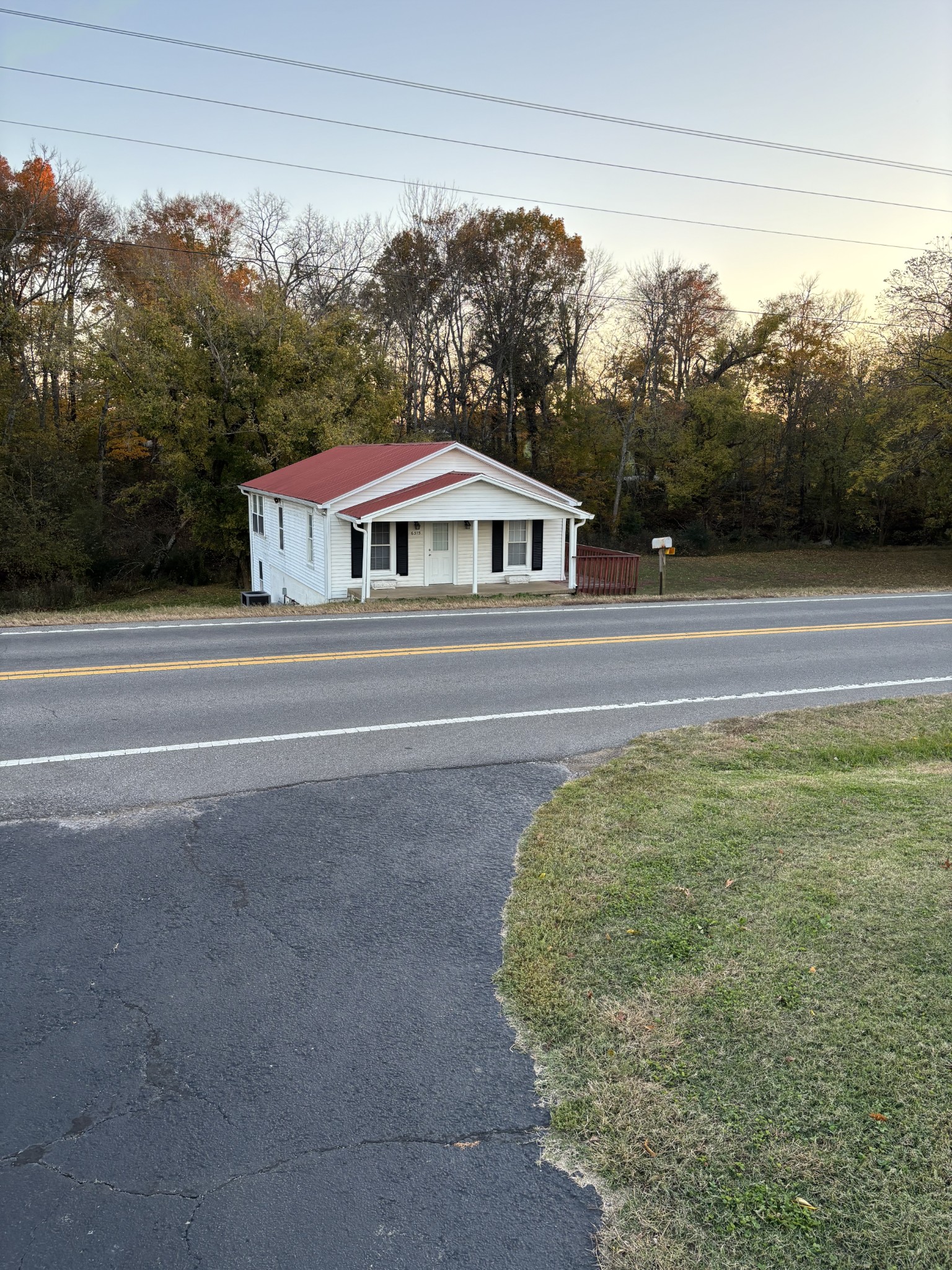 a view of a house with a outdoor space