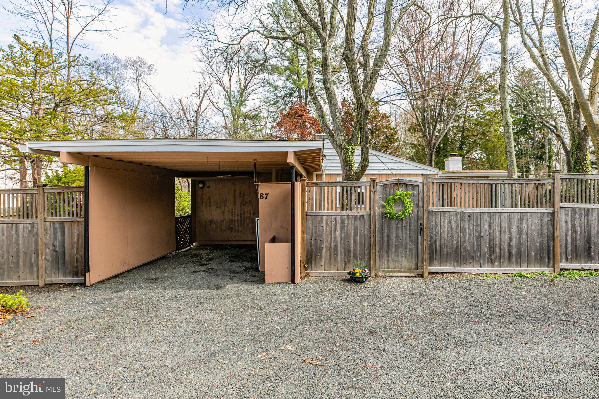 87 Harris Road Princeton, NJ 08540 - Photo 42 of 44 Carport and fenced in yard