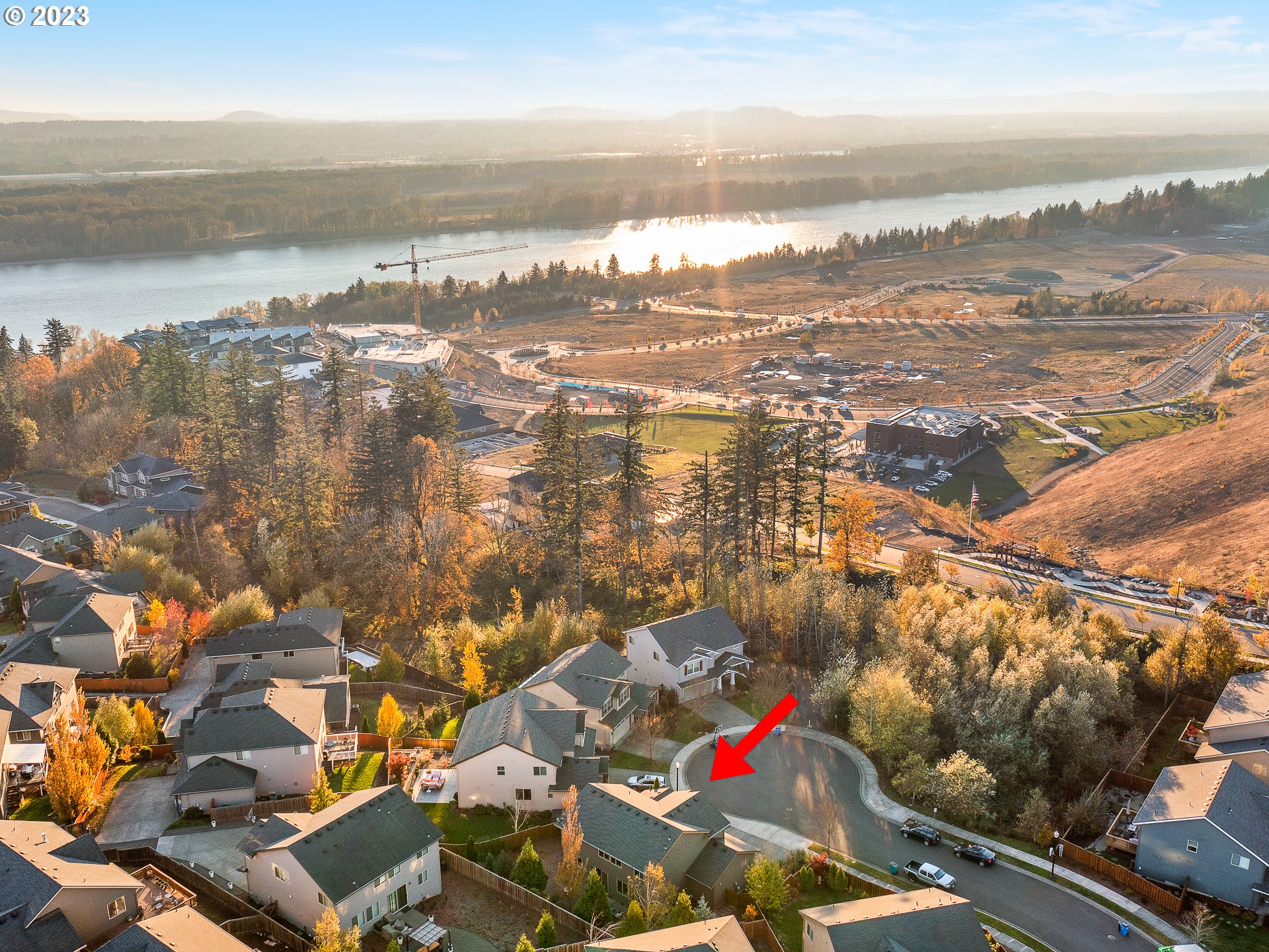 5420 Northwest 15th Circle Camas, WA 98607 - Photo 28 of 29 a view of city and ocean