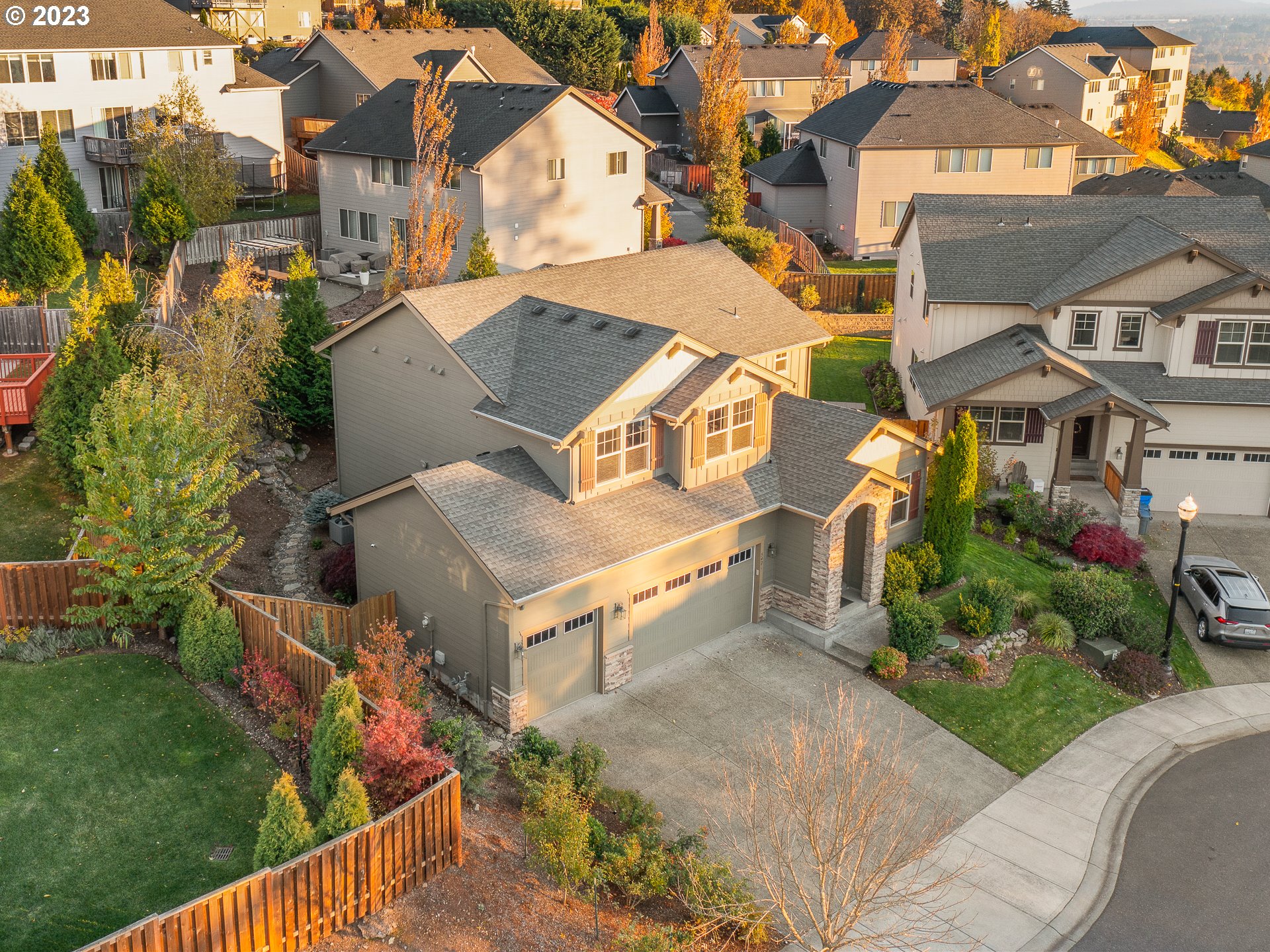 5420 Northwest 15th Circle Camas, WA 98607 - Photo 29 of 29 an aerial view of a house