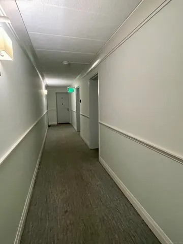 a room with gym equipment