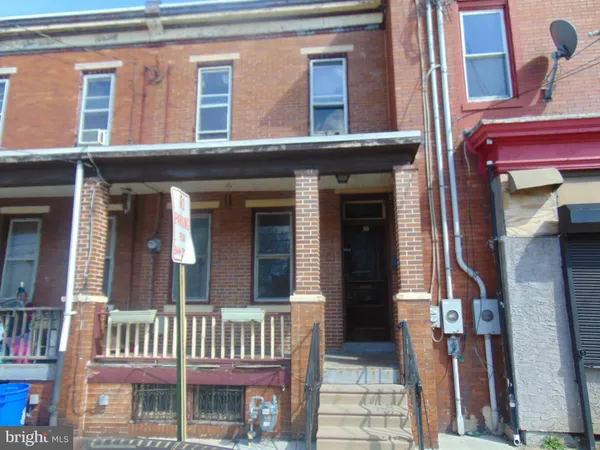 front view of a brick building