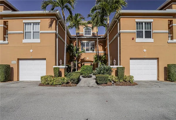 front view of a house with a street