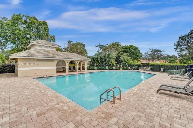 a view of a house with pool