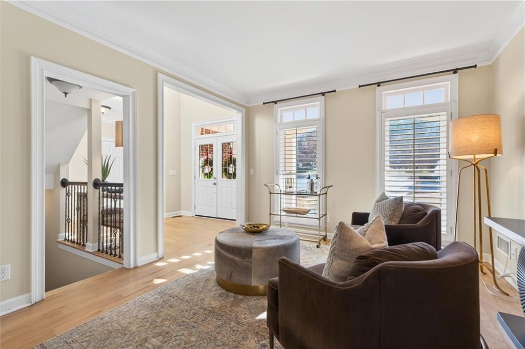 248 Cedarhurst Drive Canton, GA 30115 - Photo 9 of 76 a living room with furniture and a large window