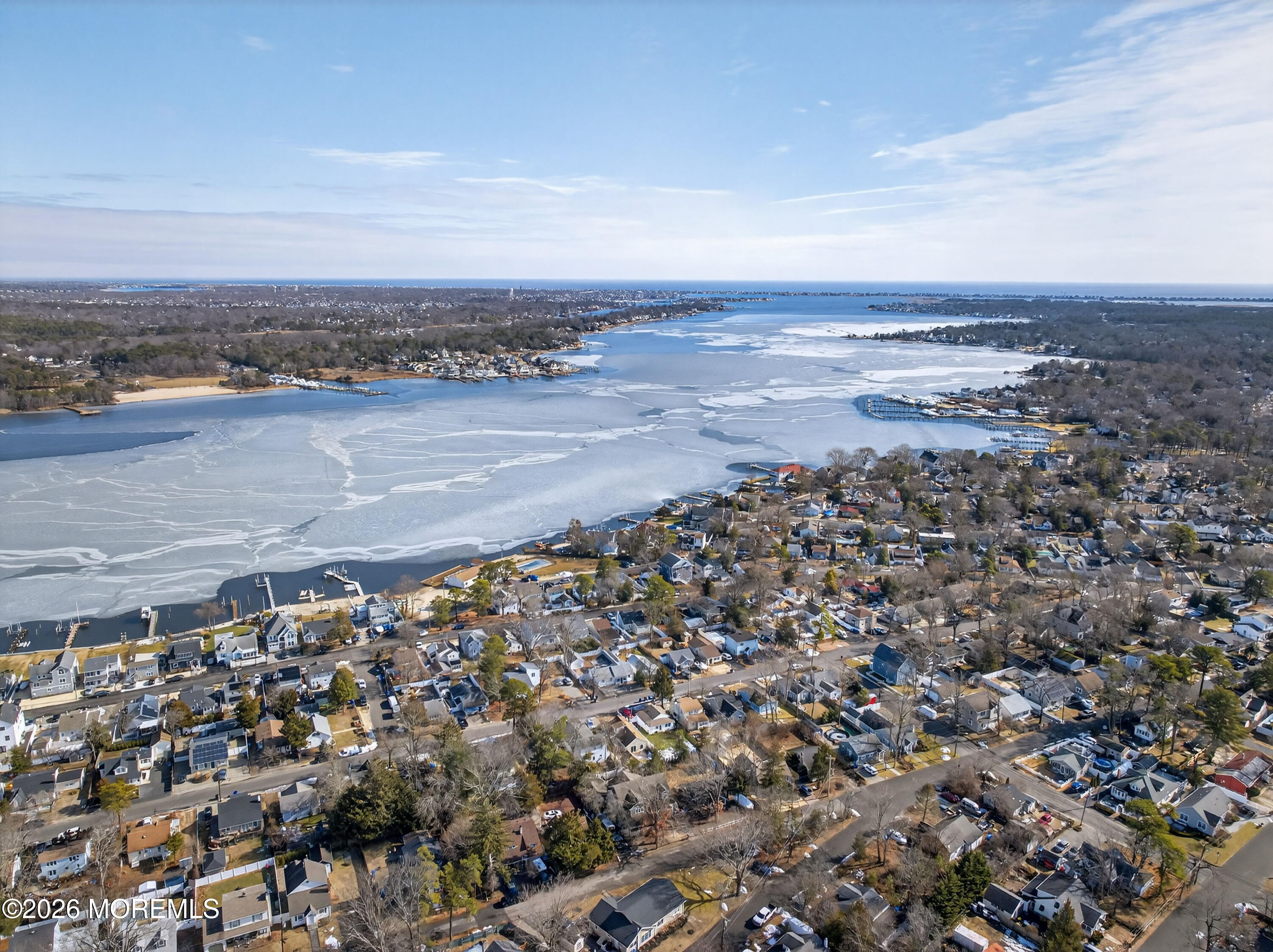 11 Cedar Road Brick, NJ 08723 - Photo 21 of 39 an aerial view of beach and city