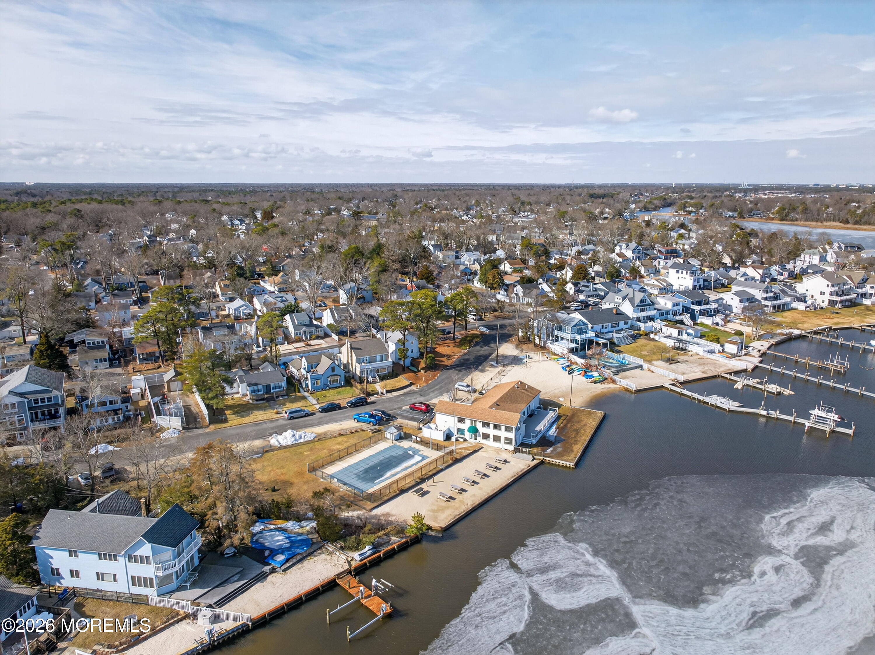 11 Cedar Road Brick, NJ 08723 - Photo 28 of 39 an aerial view of residential houses with outdoor space