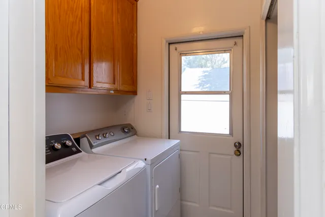 a room with storage and utility