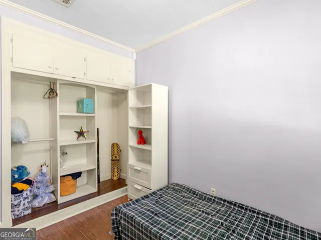 a room with furniture and a window