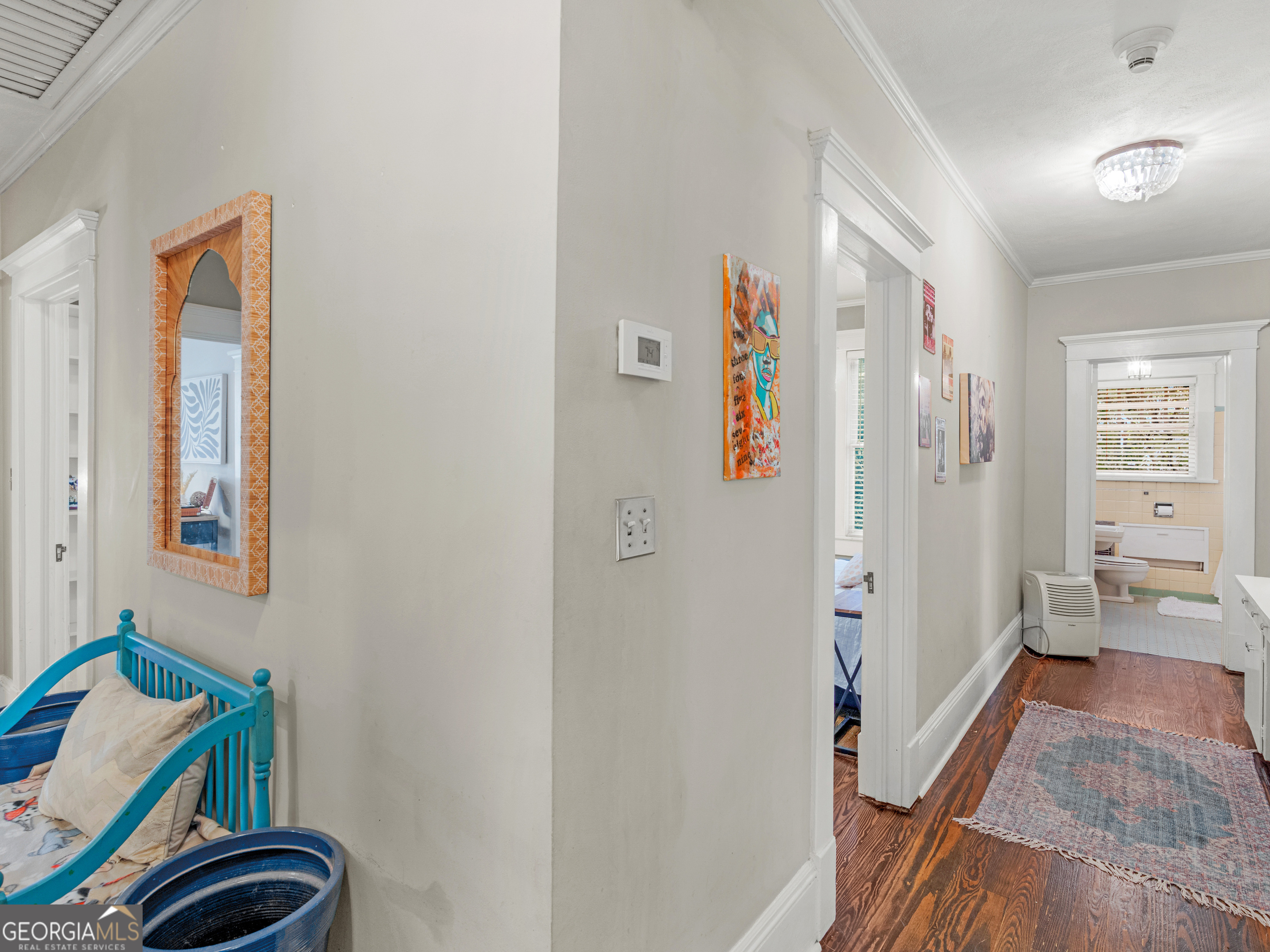 192 Corbin Avenue Macon, GA 31204 - Photo 32 of 35 a view of an entryway with wooden floor