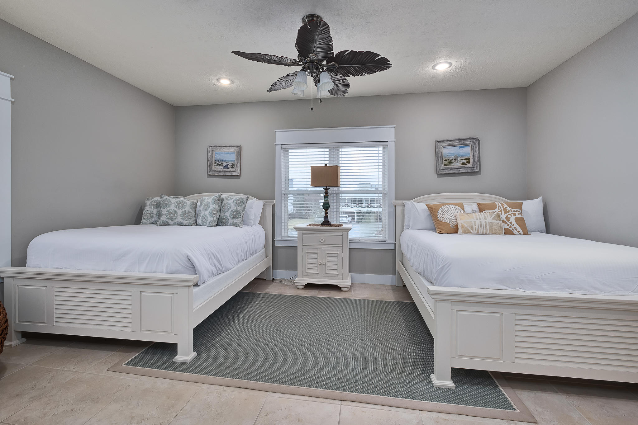 8968 East County Highway 30A Inlet Beach, FL 32461 - Photo 18 of 46 a bedroom with bed and a chandelier