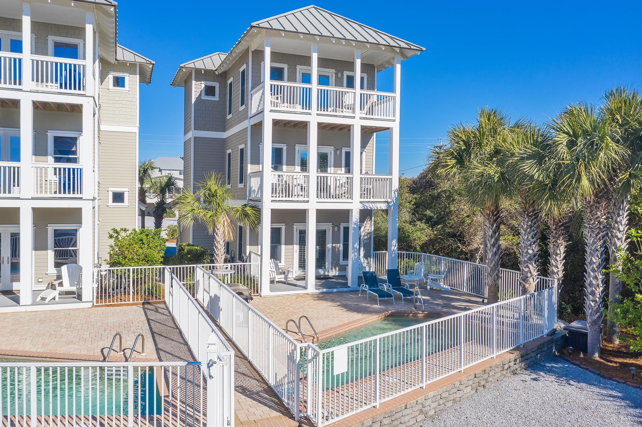 8968 East County Highway 30A Inlet Beach, FL 32461 - Photo 23 of 46 a view of a building with a fountain
