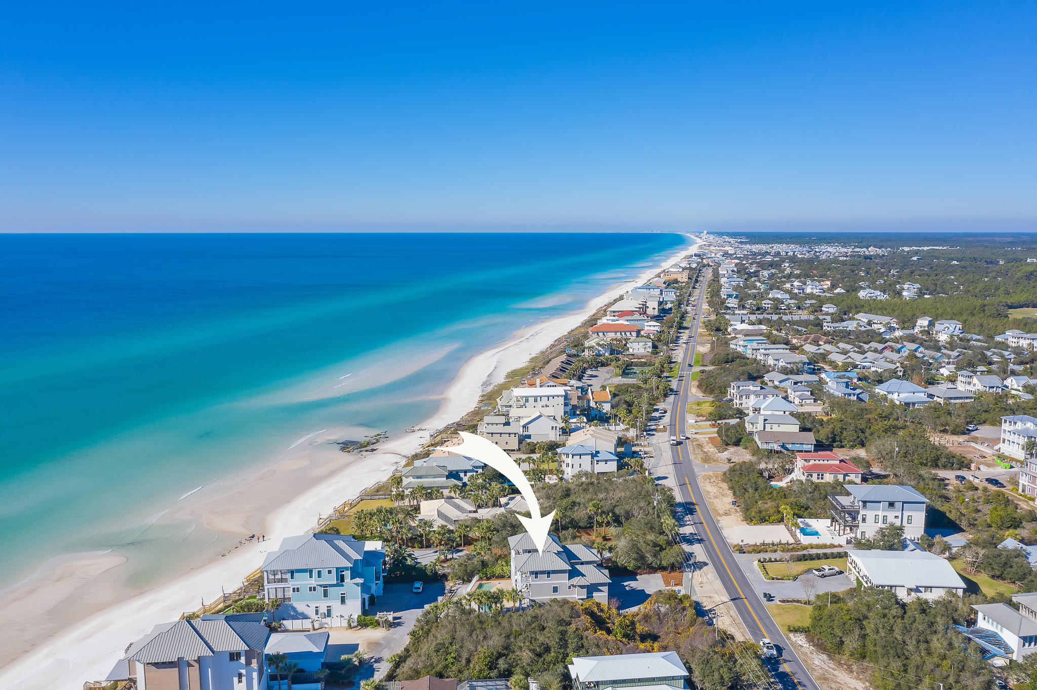 8968 East County Highway 30A Inlet Beach, FL 32461 - Photo 31 of 46 a view of city and ocean