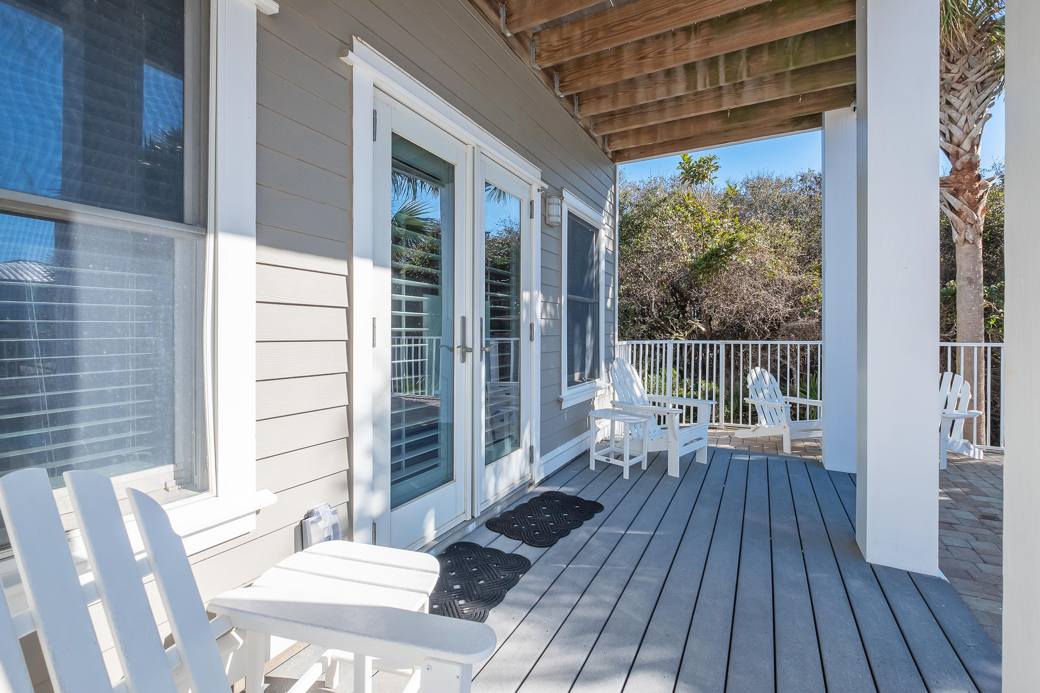 8968 East County Highway 30A Inlet Beach, FL 32461 - Photo 40 of 46 a view of balcony with wooden floor