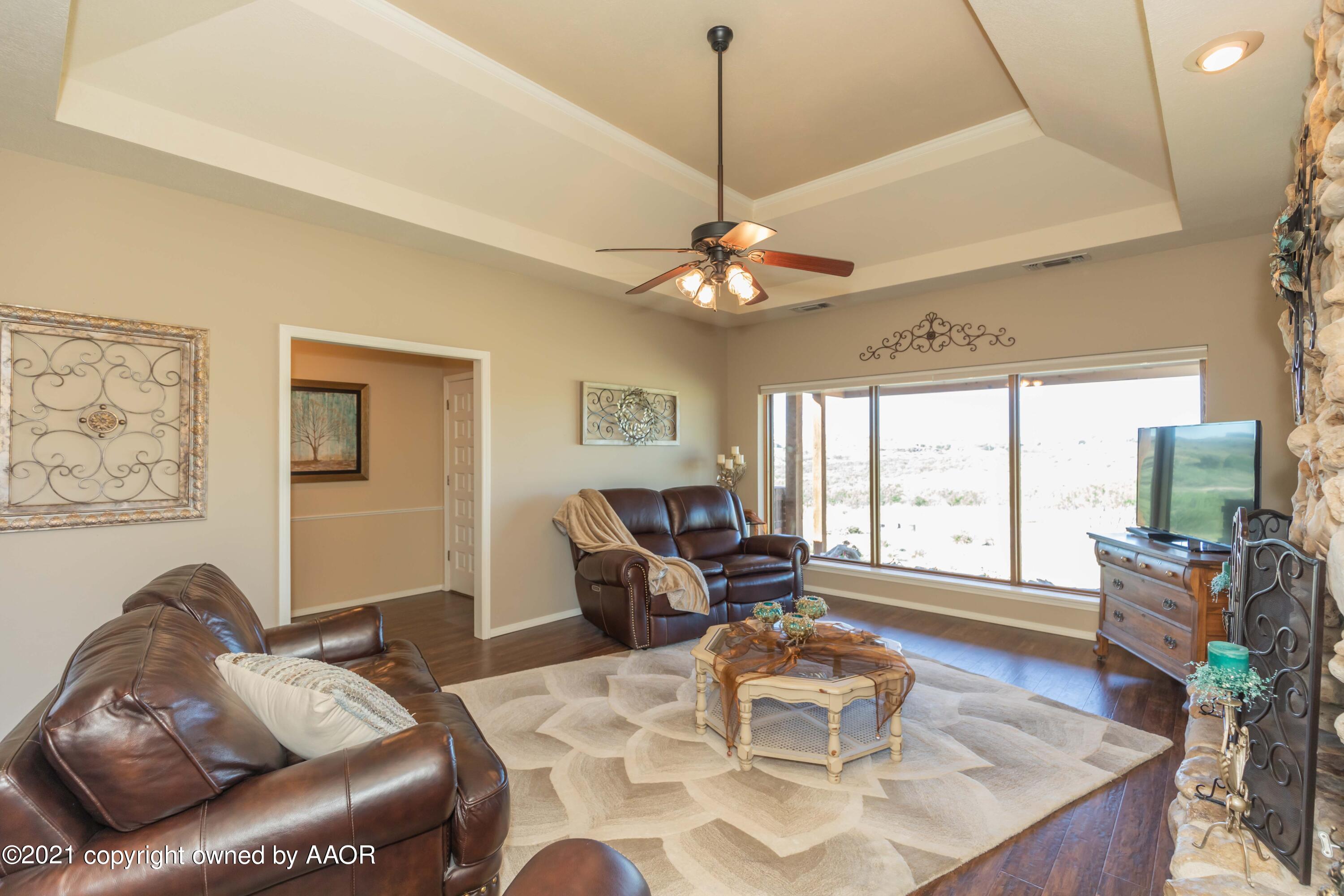 4 Stonebridge Gate Road Amarillo, TX 79124 - Photo 11 of 53 LIVING ROOM VIEW 2