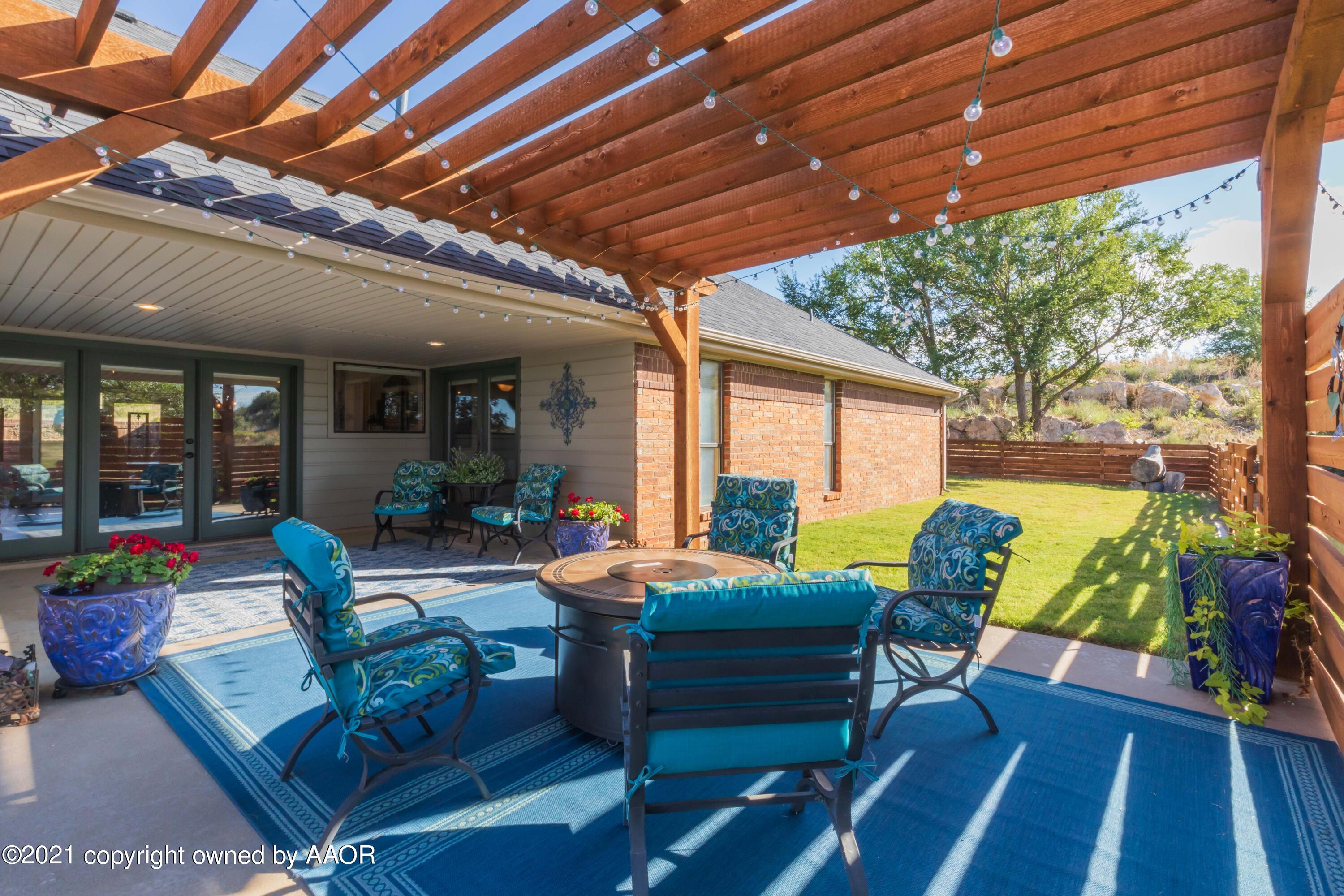 4 Stonebridge Gate Road Amarillo, TX 79124 - Photo 46 of 53 PATIO VIEW 2