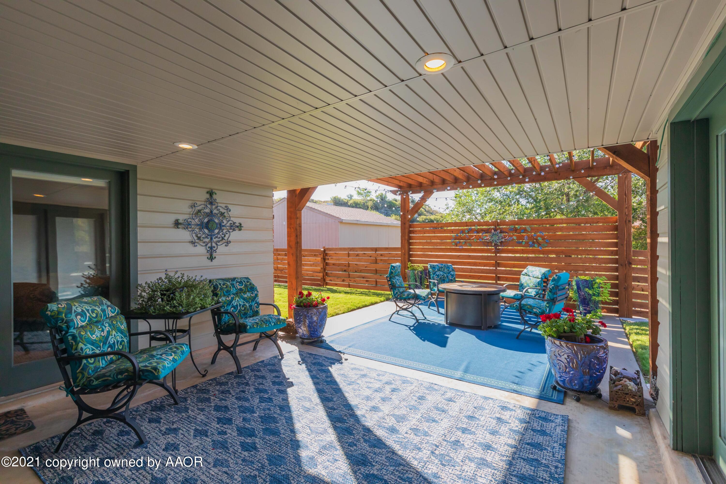 4 Stonebridge Gate Road Amarillo, TX 79124 - Photo 48 of 53 PATIO VIEW 4