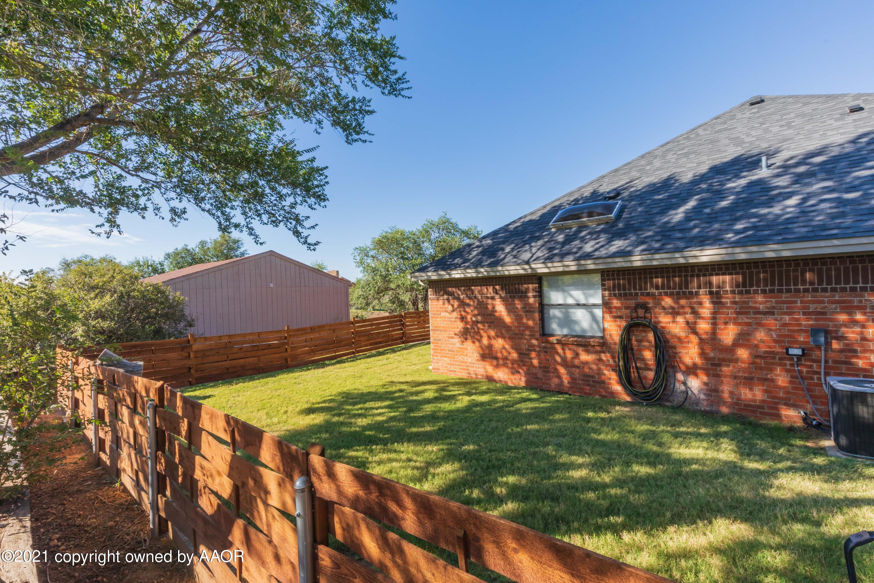 4 Stonebridge Gate Road Amarillo, TX 79124 - Photo 49 of 53 BACKYARD