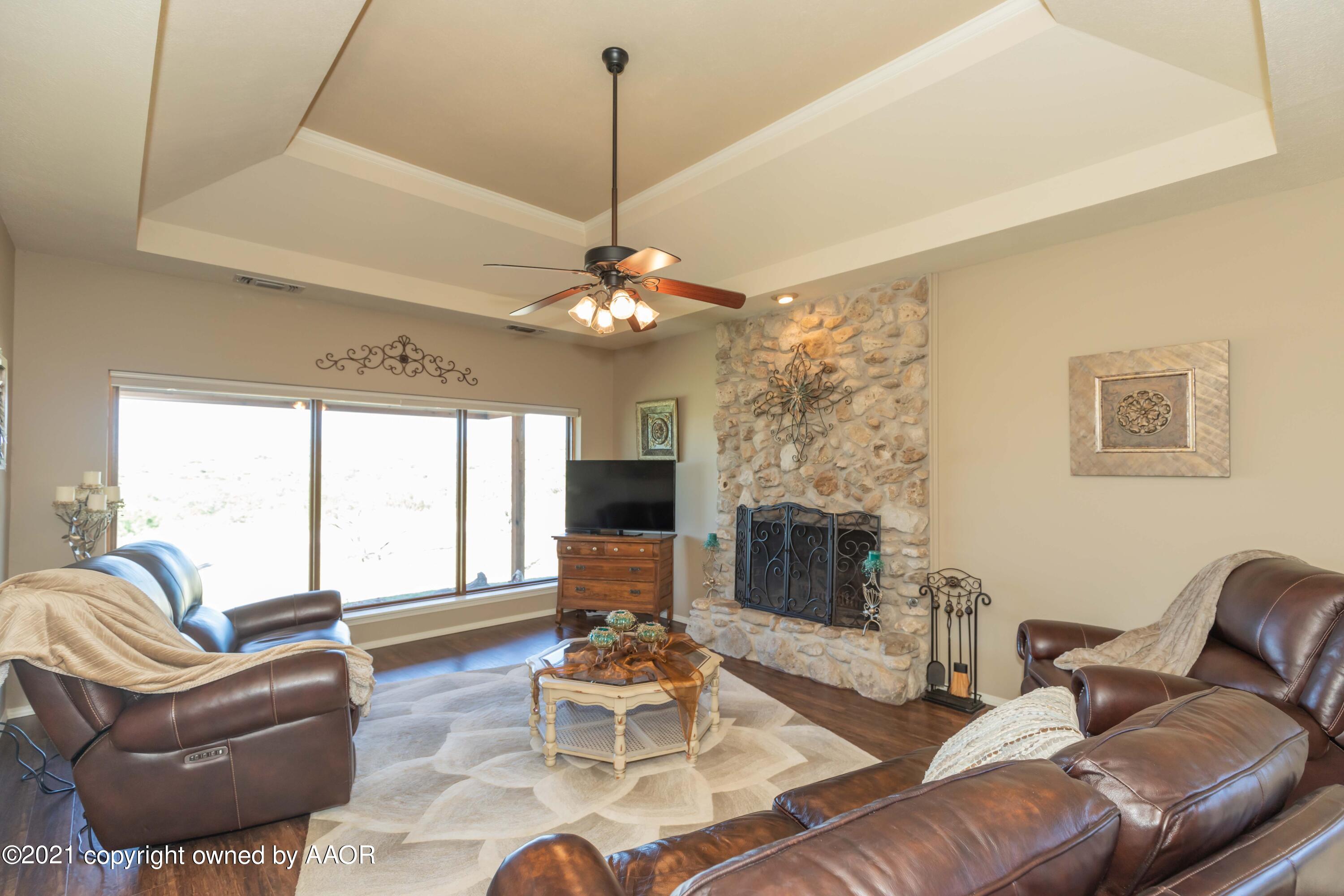 4 Stonebridge Gate Road Amarillo, TX 79124 - Photo 10 of 53 LIVING ROOM VIEW 1