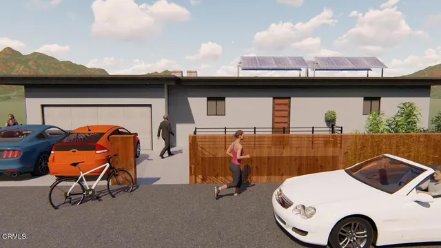 a view of house with outdoor space