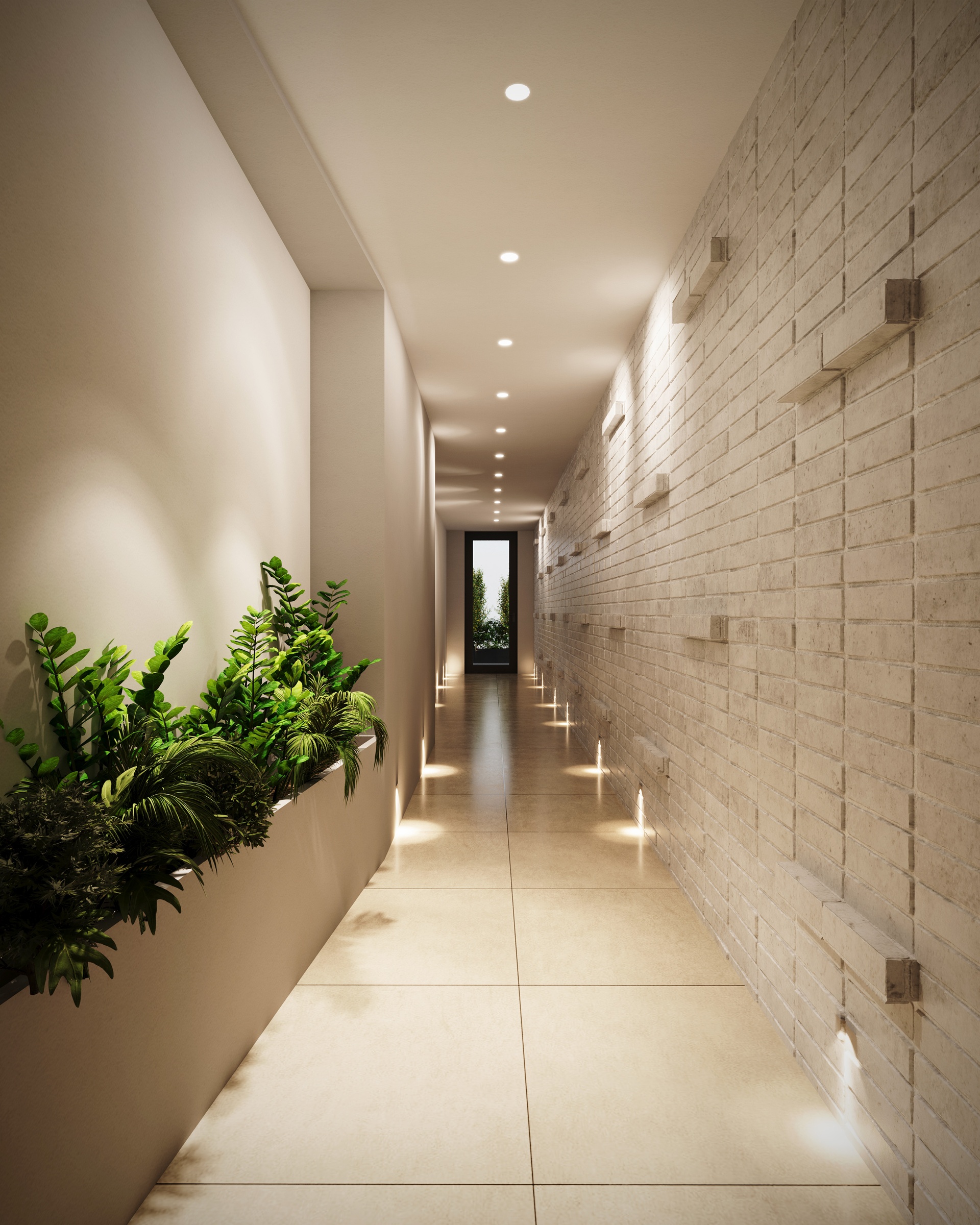 265 Weirfield Street, Unit PHA Brooklyn, NY 11221 - Photo 7 of 8 a lobby with furniture and flowers