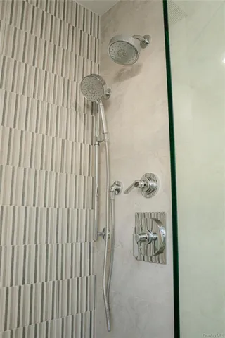 a close view of shower tap