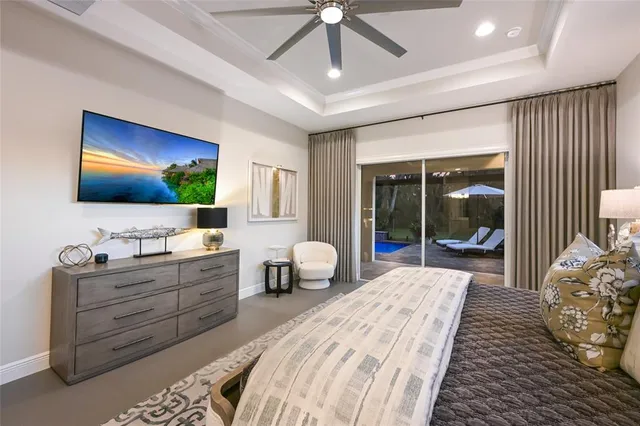 a kitchen with stainless steel appliances a refrigerator sink and cabinets